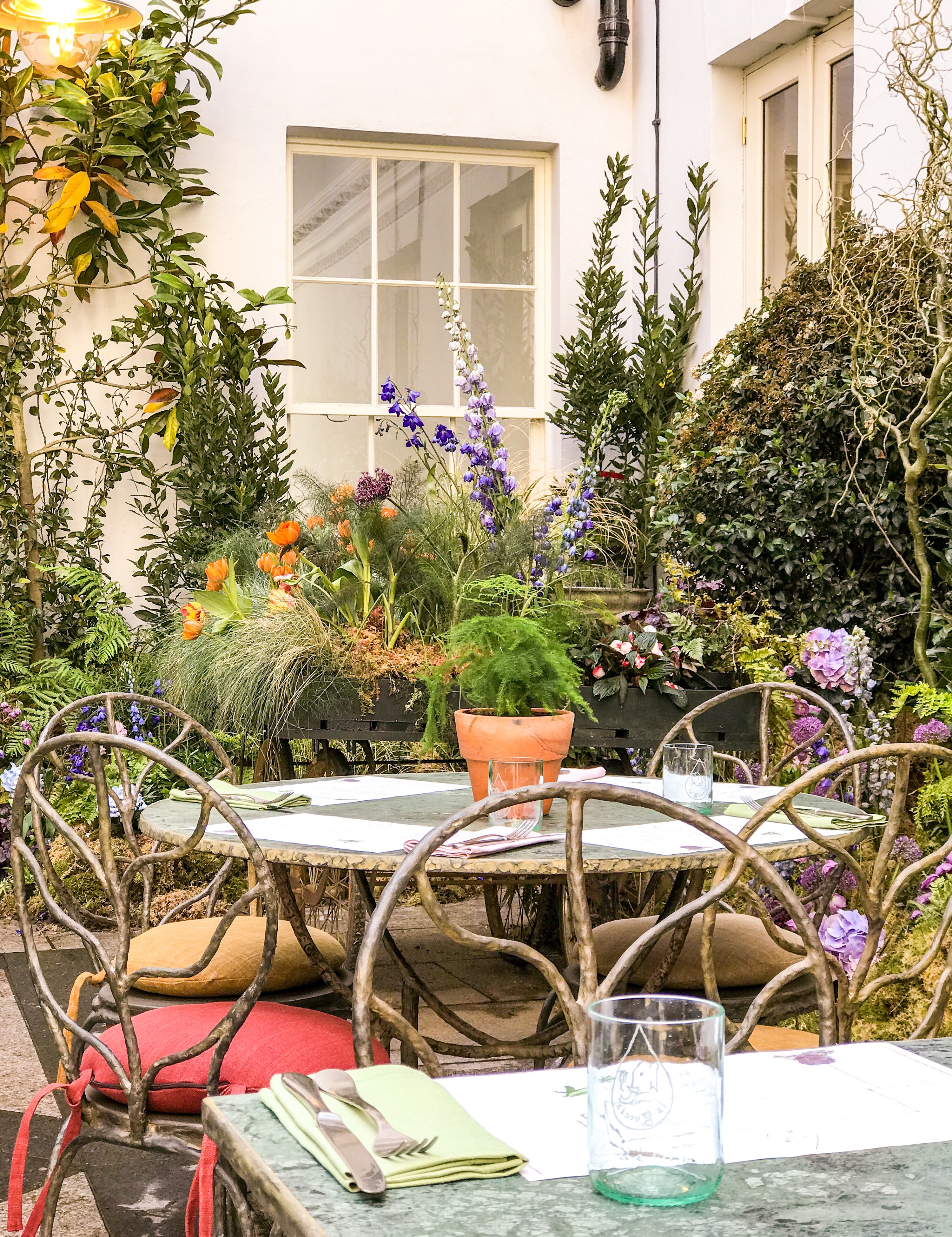 An Al Fresco Affair at La Goccia, Petersham Nurseries, Covent Garden