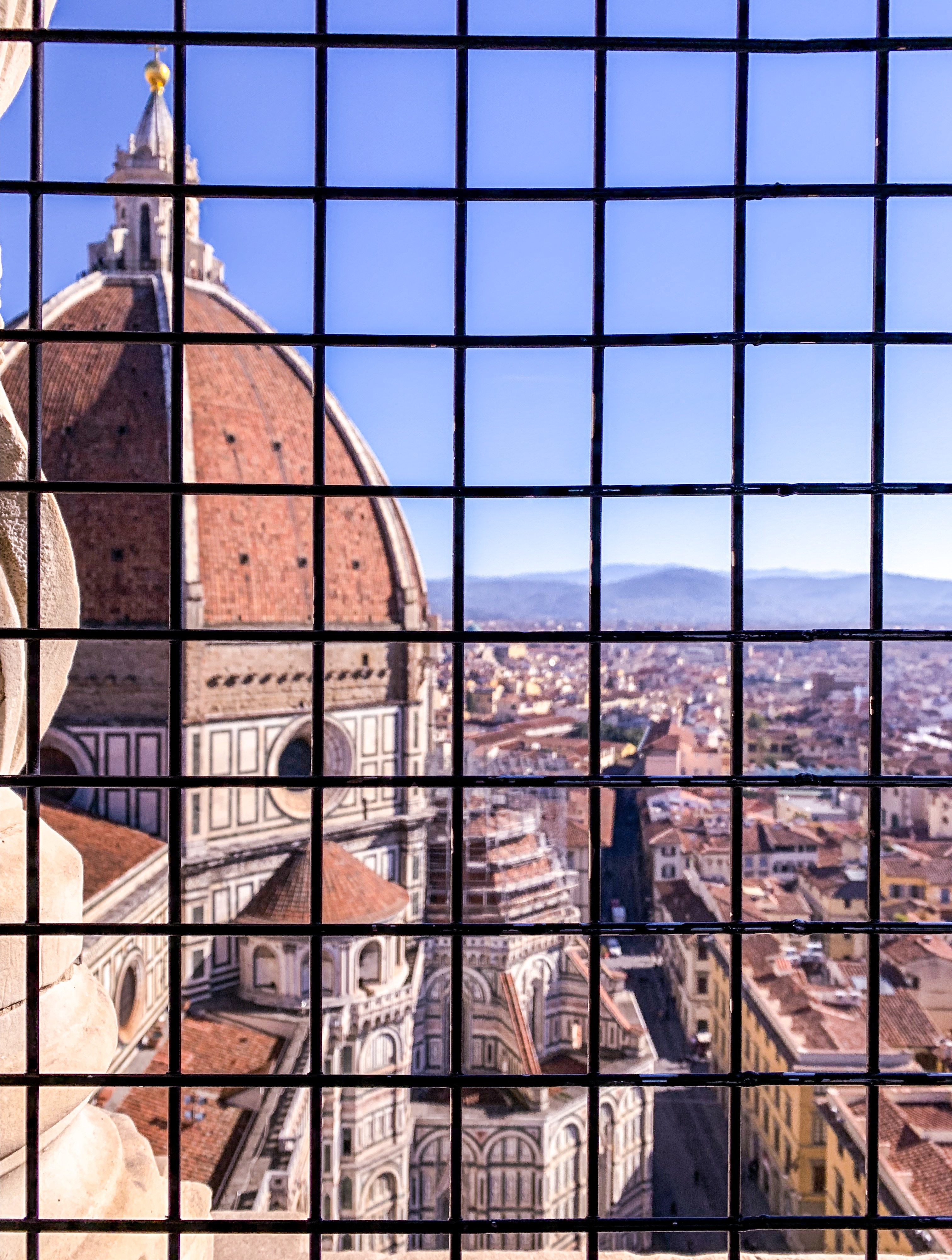 View from the top of the bell-tower