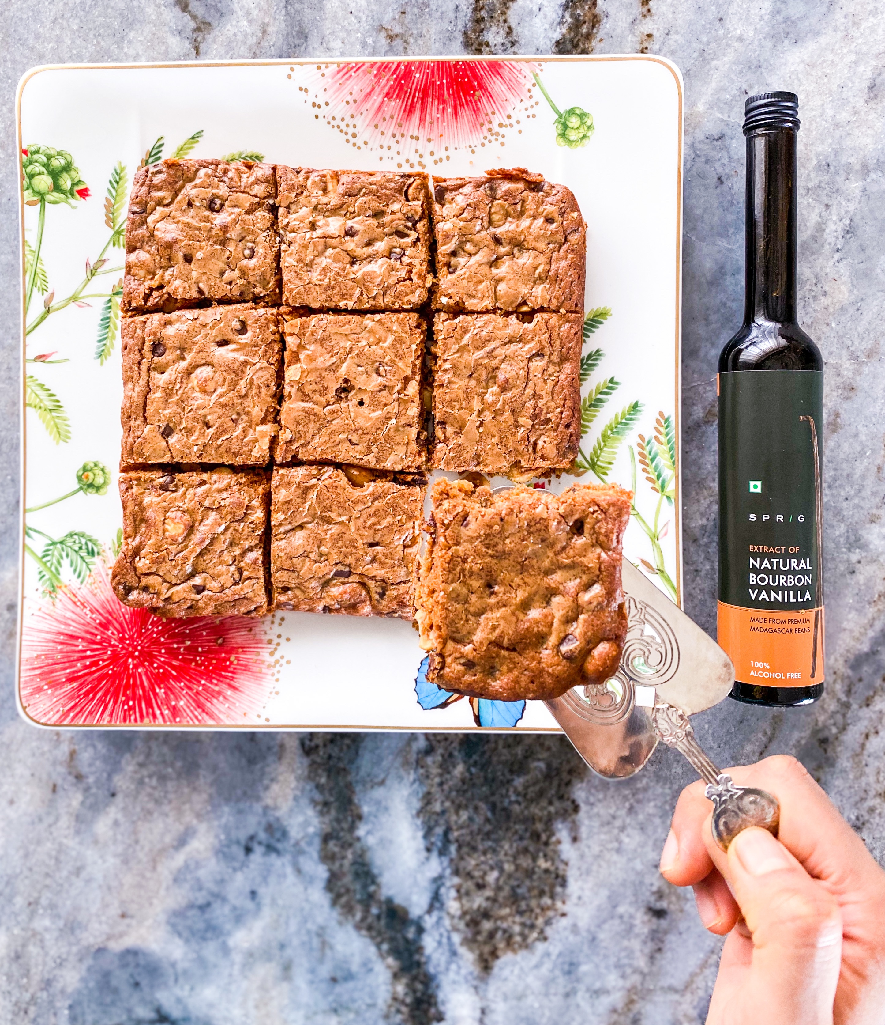 Recipe: Coffee & Vanilla Brown Butter Blondies