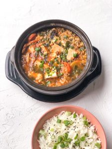 Vegan Sundubu Jjigae