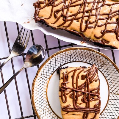 eggless chocolate poke cake