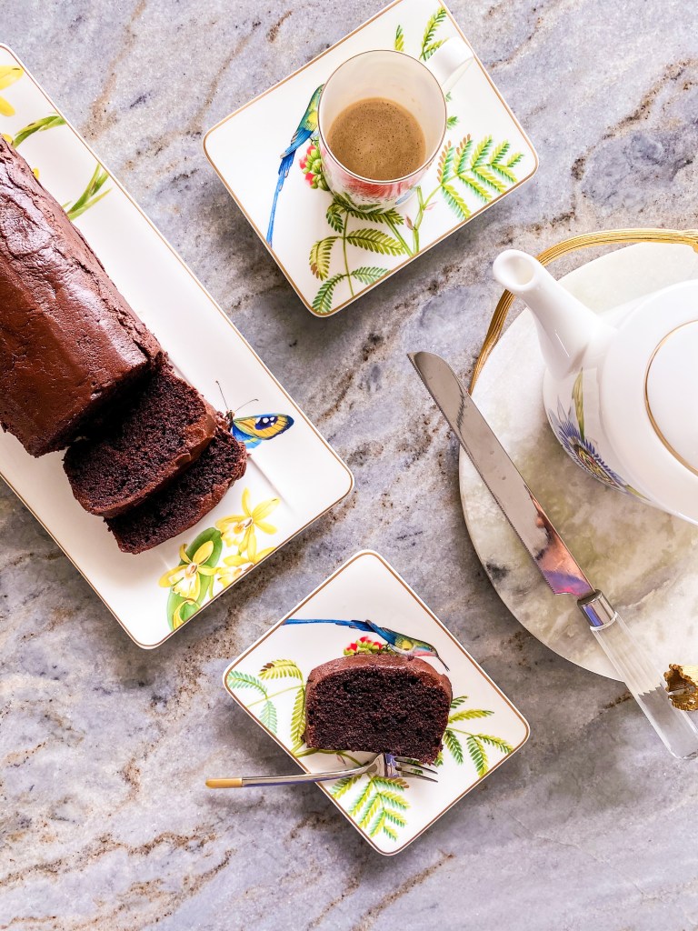 ultimate dark chocolate loaf cake