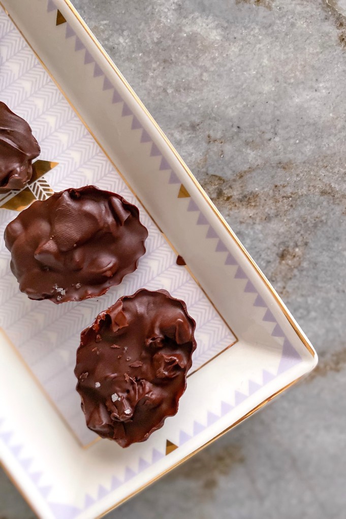 These Dark Chocolate Almond Rocks Are The Perfect BiteSized Treat