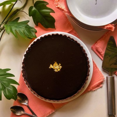 no bake nutella tart