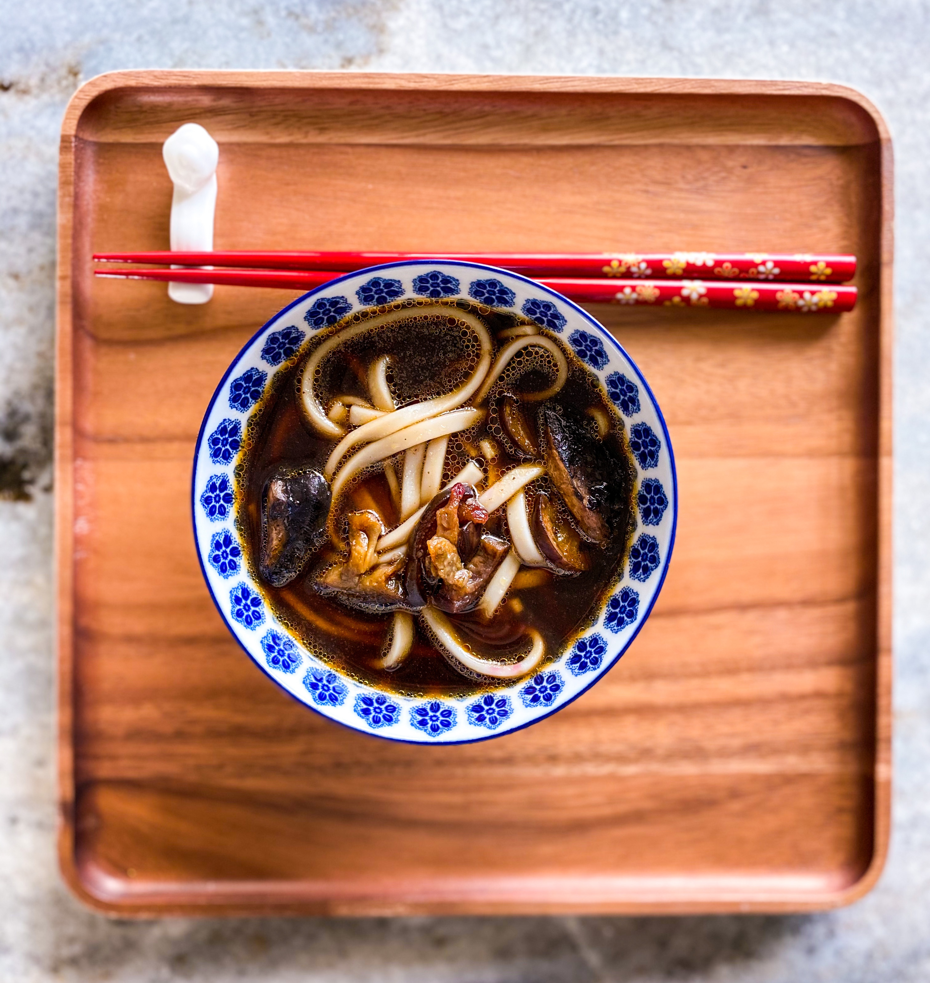 Vegan Udon Noodle Soup Recipe