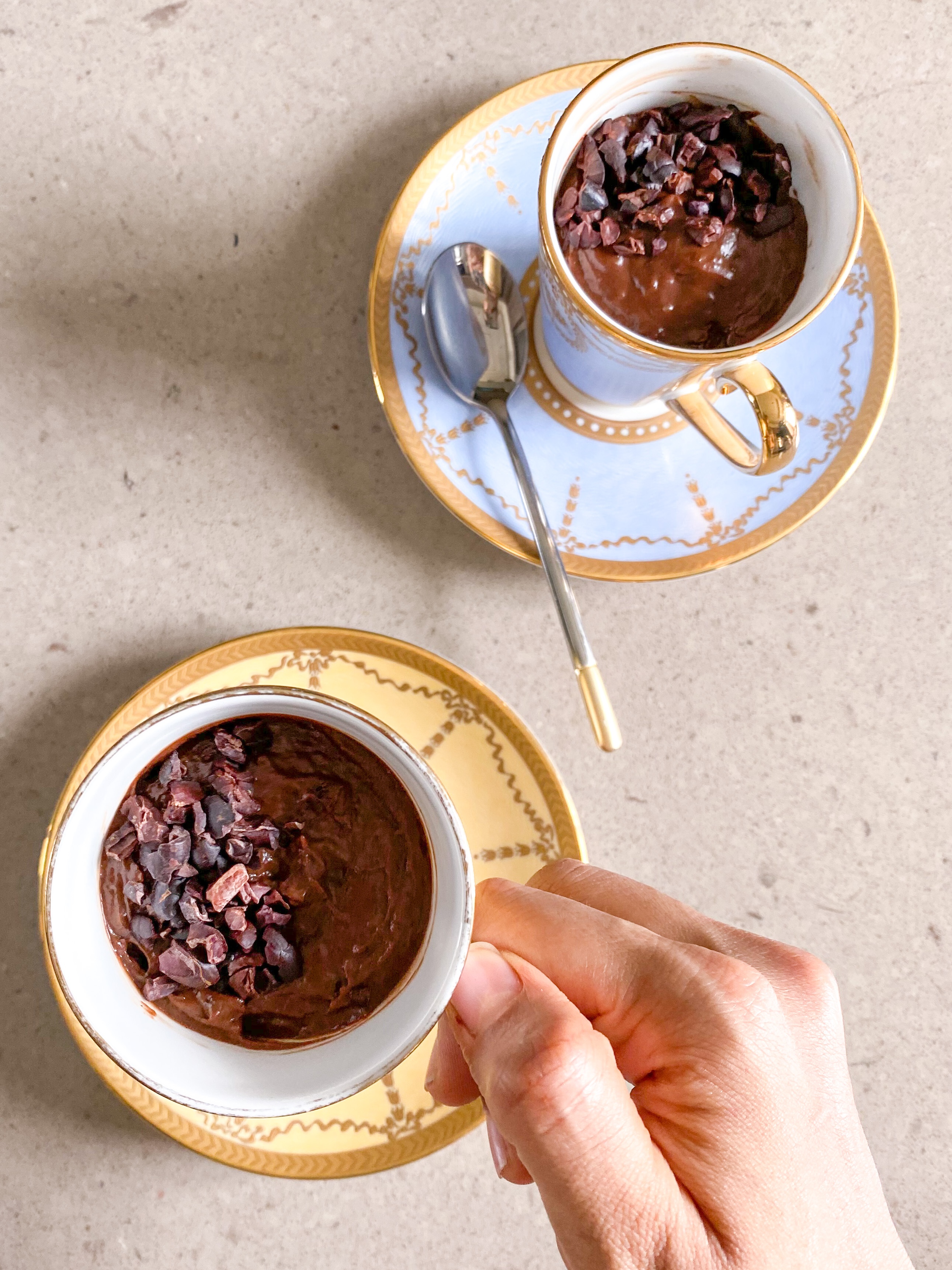 no bake hot chocolate pudding