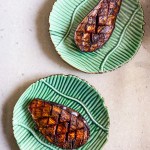 vegan miso aubergine