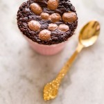 eggless molten brownie pudding