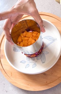 thai mango slaw cake