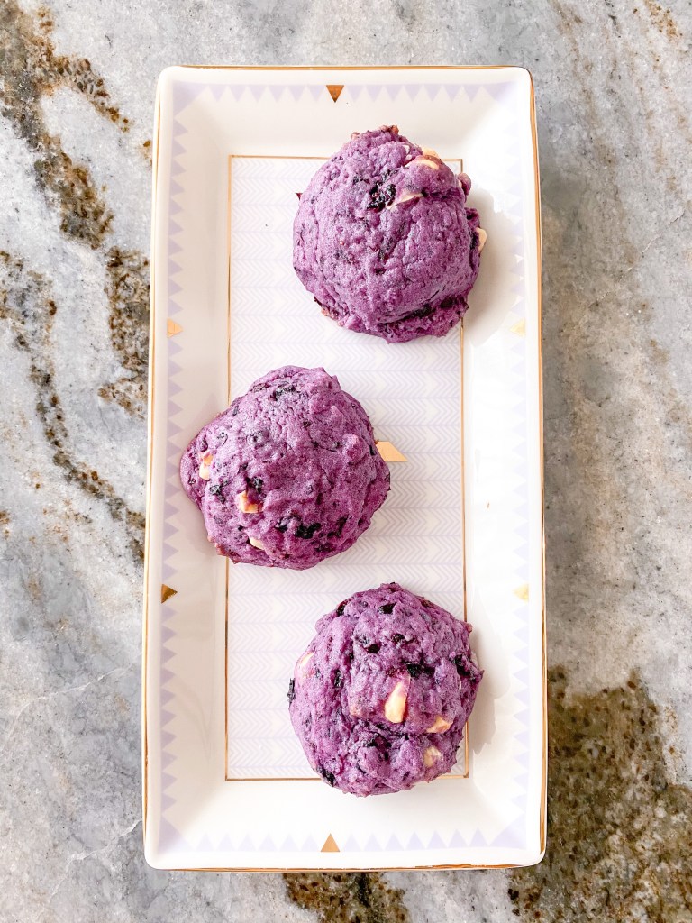 tiktok trending blueberry cookies