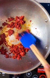 homemade thai red curry