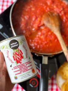 easy vegan arrabbiata pasta