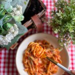 easy vegan arrabbiata pasta
