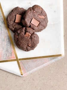 healthy chocolate buckwheat cookies