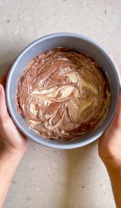 best eggless marble sponge cake