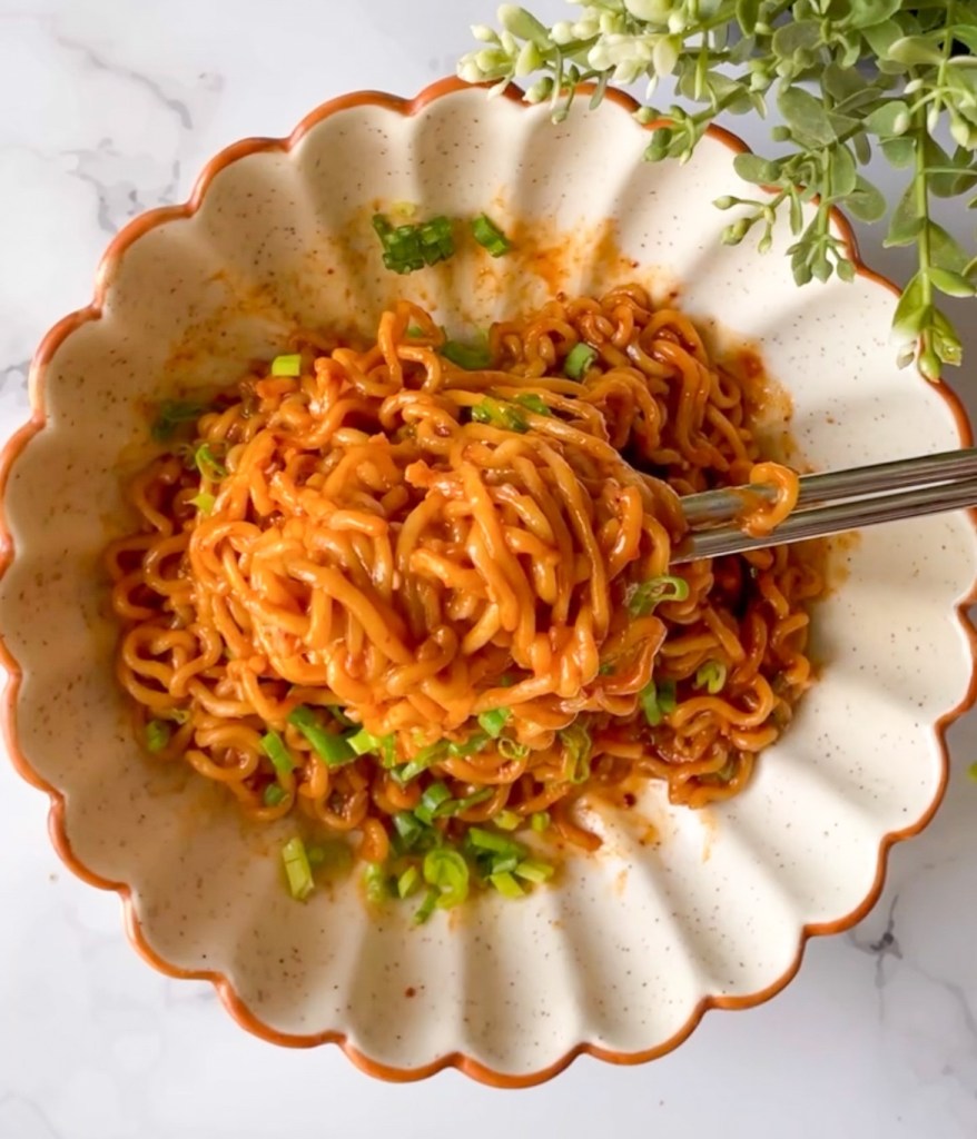 spicy gochujang noodles