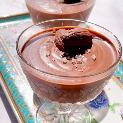 greek yogurt dark chocolate mousse