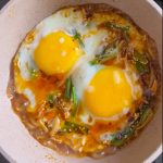 soy sauce fried eggs