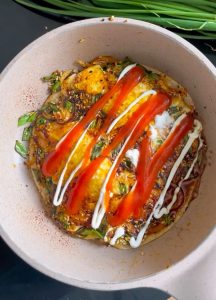 breakfast egg quesadilla hack