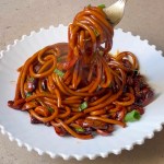 spicy garlic mushroom pasta