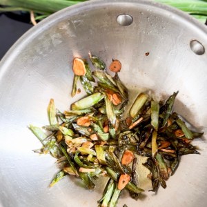 garlic scallion oil noodles