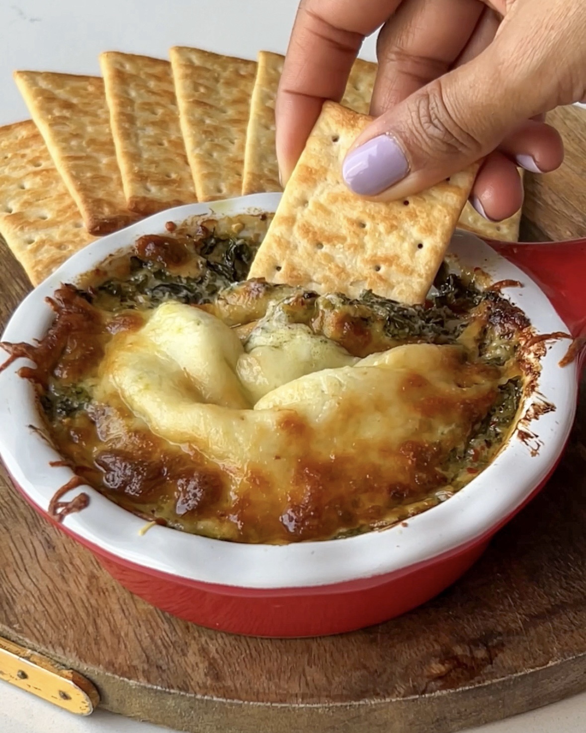 Creamy Yet Healthy Spinach Dip