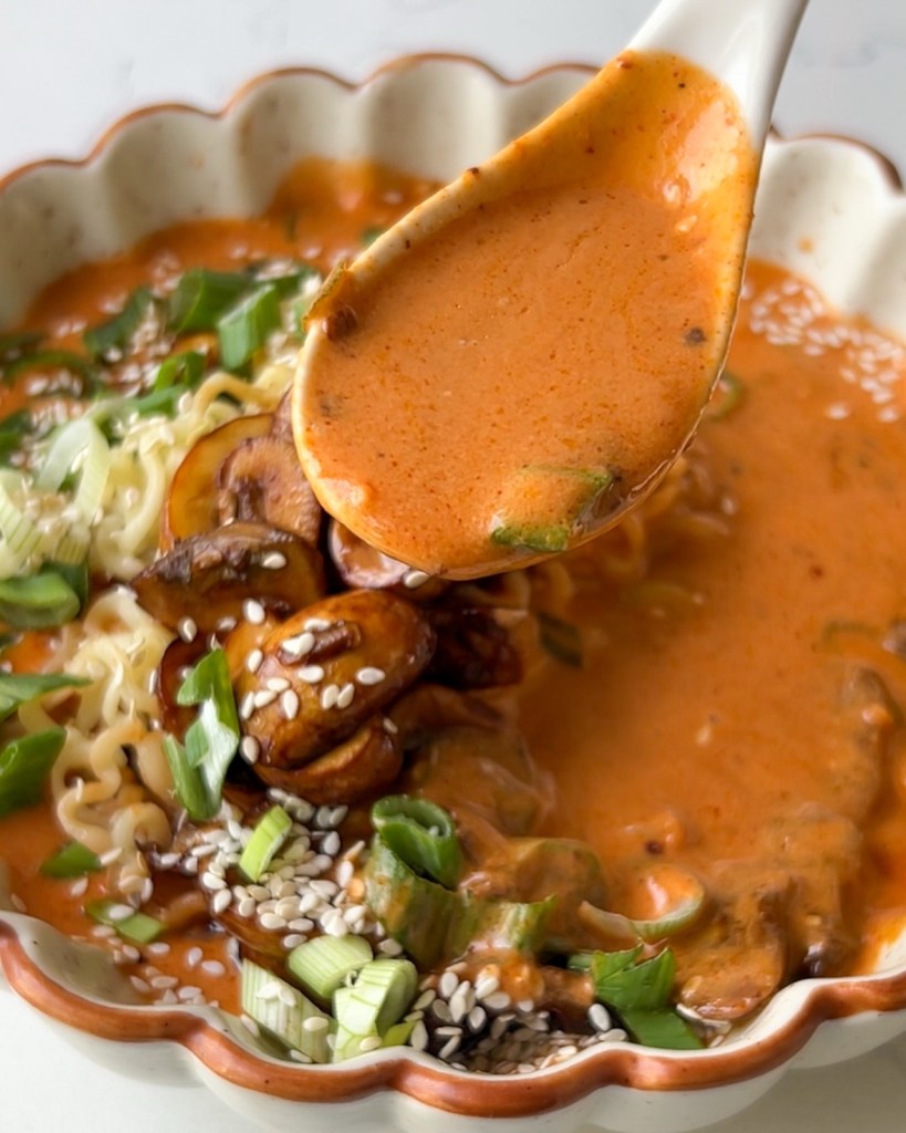 spicy firecracker ramen