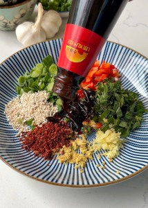 spicy chilli garlic ramen noodles