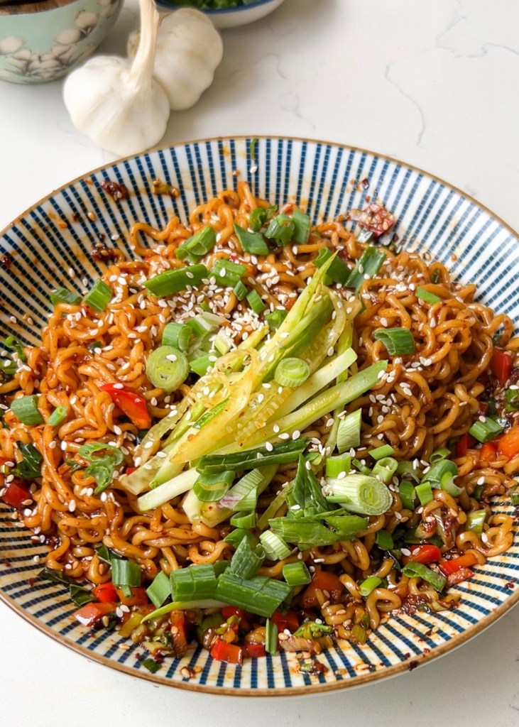 spicy chilli garlic noodles