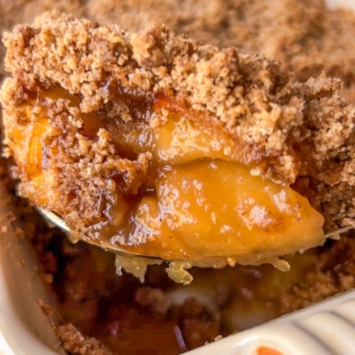 quick and delicious apple crumble