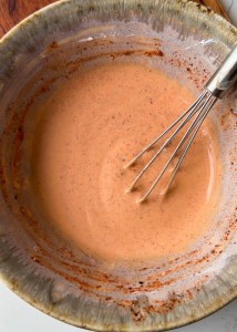 spicy tahini