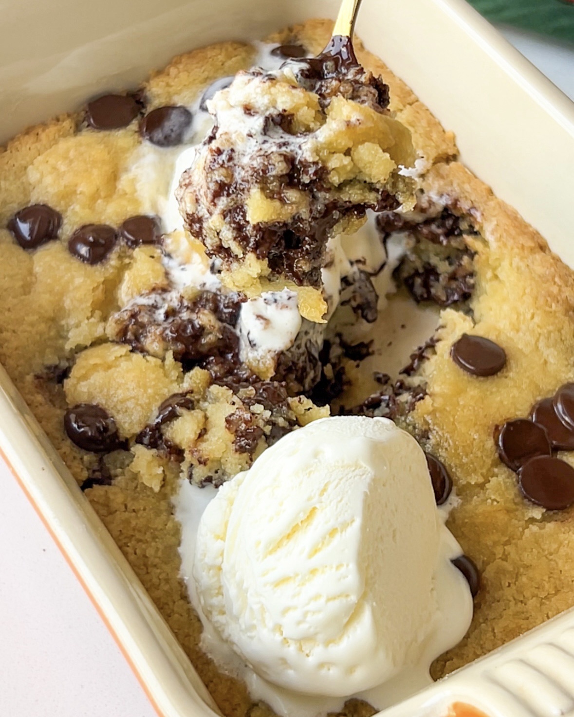 eggless cookie dough pudding