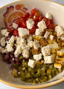 high protein bean salad