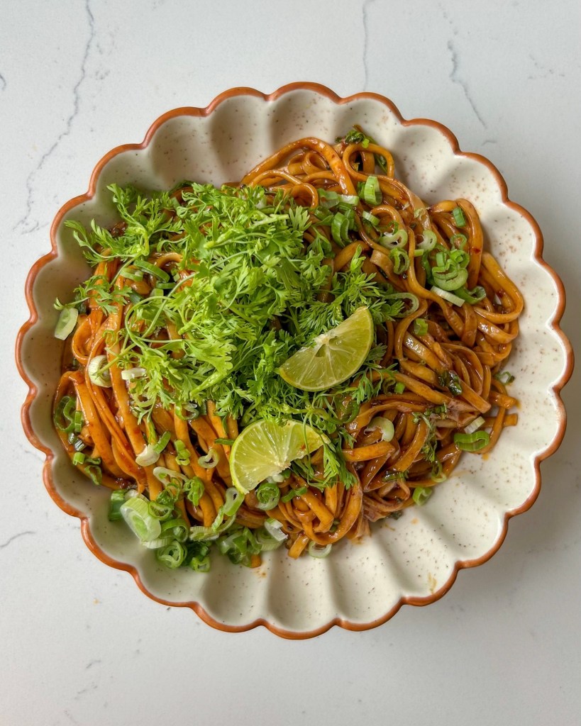 Coriander Lime Noodles