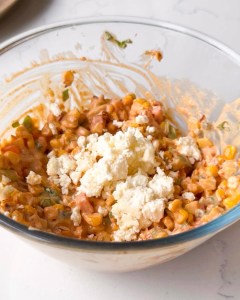 Mexican street corn salad