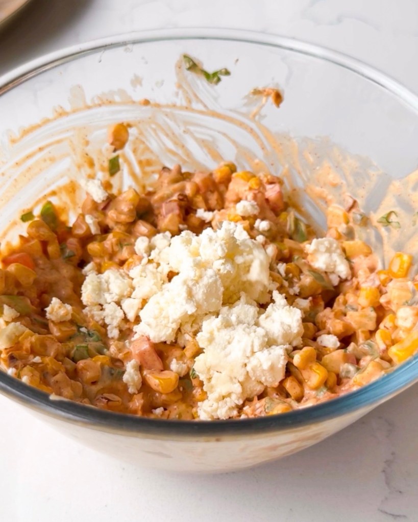 Mexican street corn salad