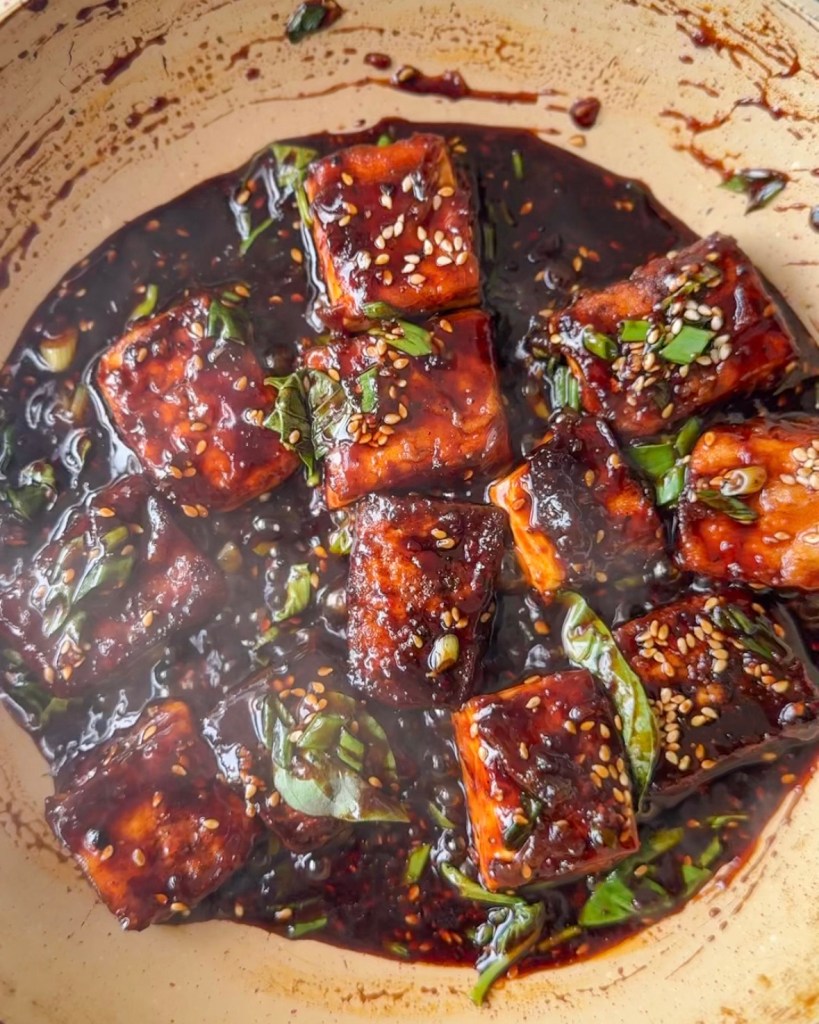 Black Pepper Tofu