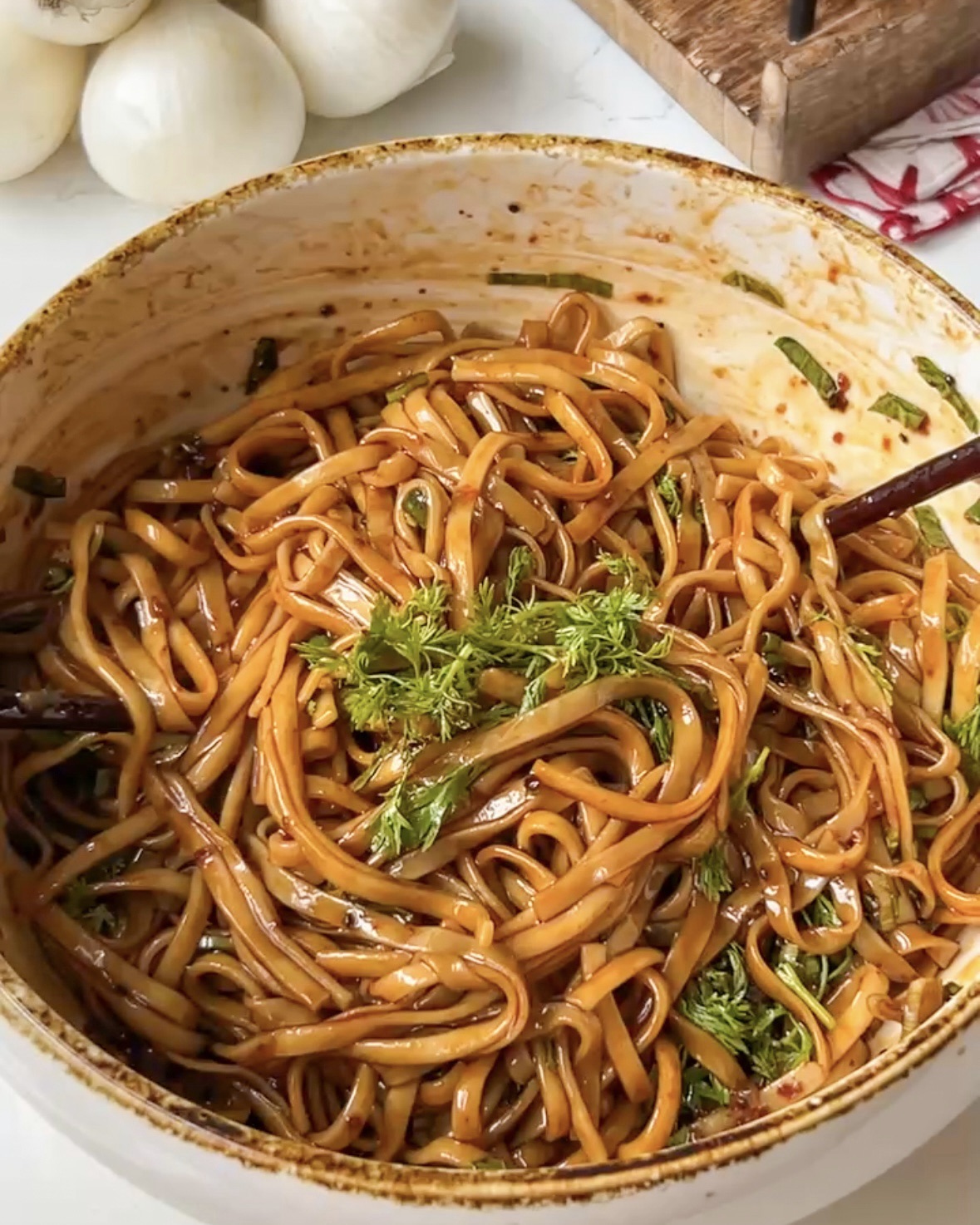 Coriander Lime Noodles