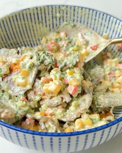 Smashed Potato Salad