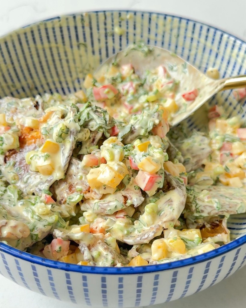 Smashed Potato Salad