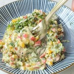 smashed potato salad