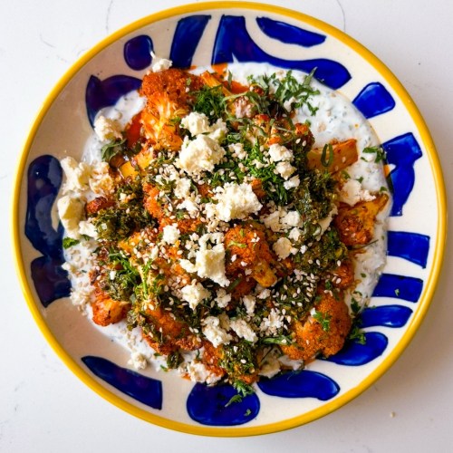 Lemon Herb Cauliflower Bowl