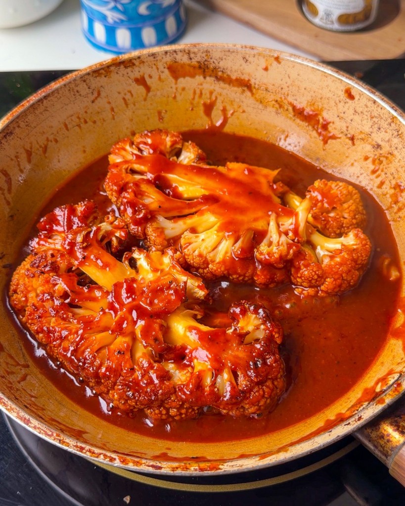 Gochujang Cauliflower “Steaks”