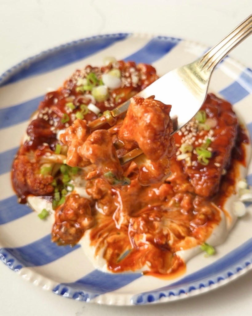 gochujang cauliflower steaks