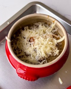 vegetarian french onion soup