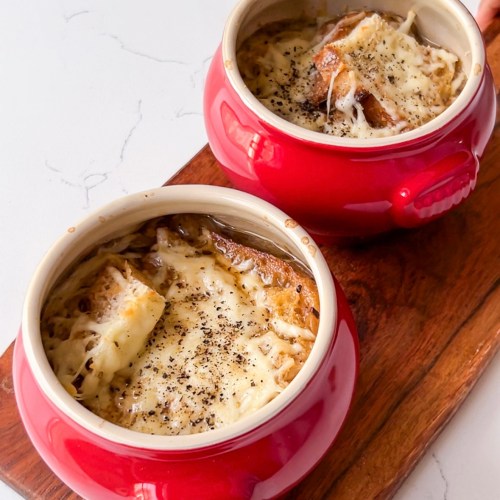 vegetarian french onion soup