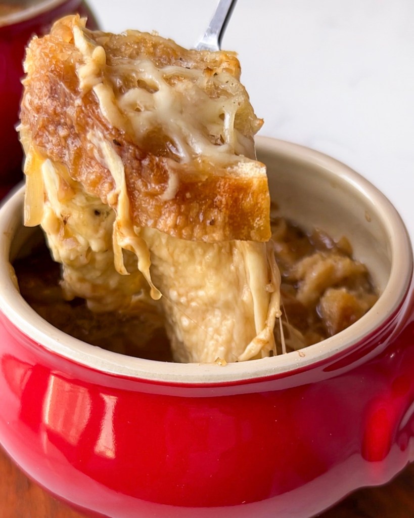 vegetarian french onion soup