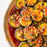 spicy chilli oil cucumber salad