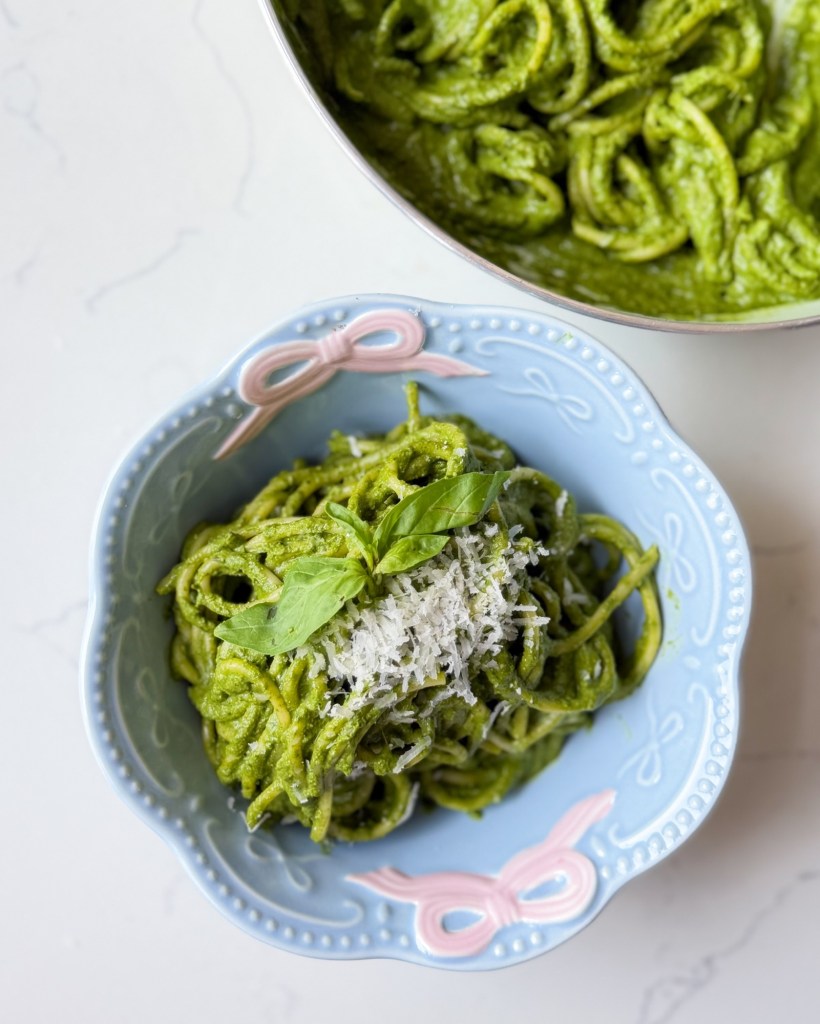 Green Goddess Spinach Pesto Pasta
