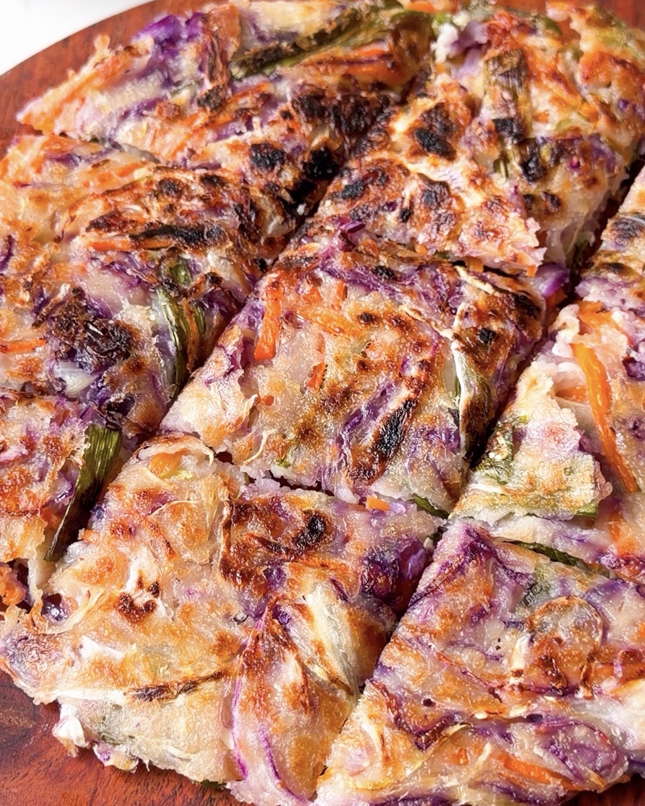 Korean Vegetable Pancakes (Yachajeon)